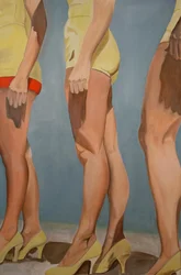 Jambes, 2007 (huile sur toile)