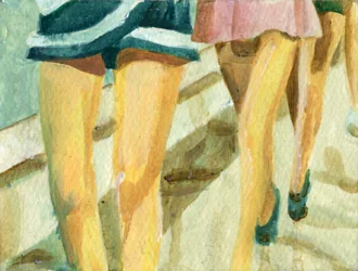 Southport, 2008 (acrylique sur carton)