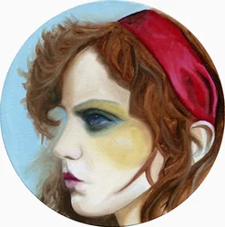 Vogue Rococo, 2008 (huile sur toile)