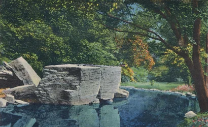 Grand rocher, Cherokee Park, 1942