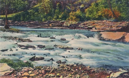 Eaux rapides, Cherokee Park, 1942