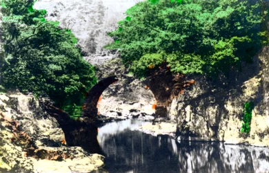 Pont romain à Bettws-y-Coed, Gwynedd, 1926