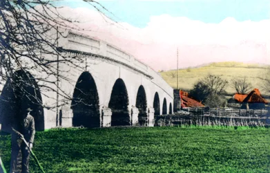 Pont de Swineford, Keynsham, Bath et Nord-Est Somerset, 1926