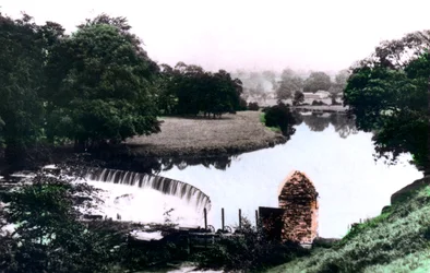 La vallée de Riddle à Clitheroe, Lancashire, 1926