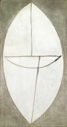 Ellipse, c.1948 (huile sur panneau dur)