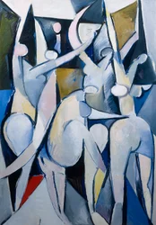 Femmes avec ballon