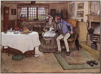 Illustration pour Les Papiers de Pickwick par Cecil Aldin