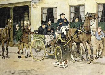 Les Pickwickiens partent de l