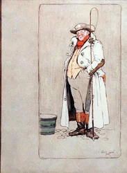 Le cocher de la diligence, illustration de 