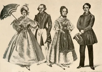 Vêtements de 1824-1835, 1907, 1937