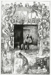 Le dernier jour du forçat, XIXe siècle