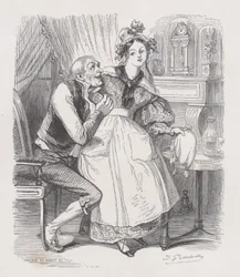 Le vieux célibataire de L