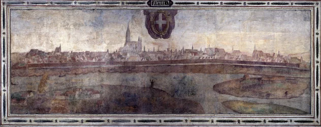 Vue de la ville de Vienne, Autriche. Vue des villes de l