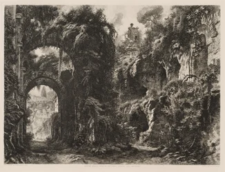 Ruines de la maison de Septimius Severus sur le Palatin