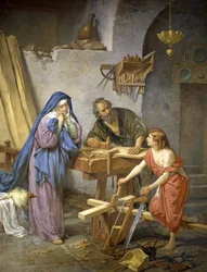 Joseph, Marie et Jésus dans l