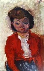 Femme anglaise 1922, par Chaïm Soutine (1893 – 1943)