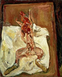 Lapin écorché, vers 1921