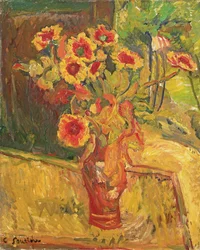 Pièce florale
