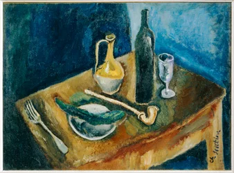 Nature morte à la pipe - Still life with pipe MNPL …