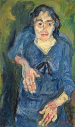 Portrait - Femme en bleu
