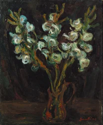 Les glaïeuls bleus, vers 1929