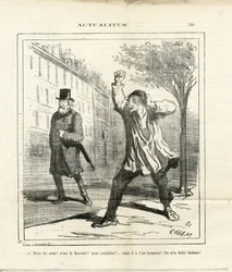 Illustration de Cham (1819-1879) dans Le Charivari