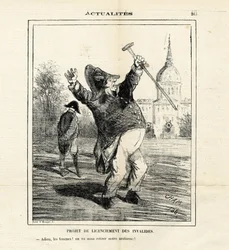 Illustration de Cham (1819-1879) dans Le Charivari