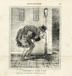 Illustration de Cham dans Le Charivari