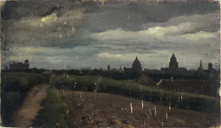 Vue générale de Paris depuis les Gobelins