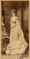 Portrait de la grande-duchesse Elizaveta Fyodorovna (1864-1918), princesse Elisabeth de Hesse
