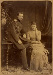 Grand-duc Michel Mikhailovich de Russie et grande-duchesse Anastasia Mikhailovna de Russie
