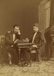 Grand-duc Konstantin Nikolaevich de Russie et Grand-duc Constantin Constantinovitch de Russie