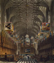 Chœur de la chapelle Saint-Georges au château de Windsor