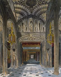 Conservatoire, gravure de Richard Reeve (né en 1780), d