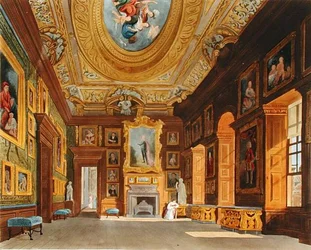 Le Salon de la Reine Caroline, Palais de Kensington, de 