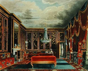 La salle japonaise à Frogmore, gravée par R. Reeve, tirée de 
