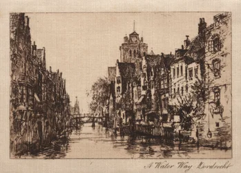 Une voie navigable, Dordrecht