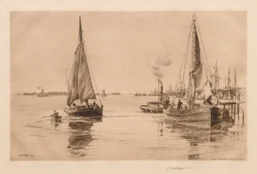 Deux sloops sur l