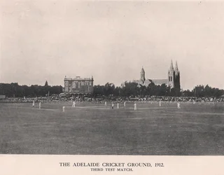 Le terrain de cricket d