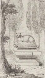 Chat sur une tombe, 1714-52