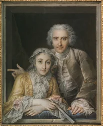 Portrait de Philippe Coypel et de sa femme