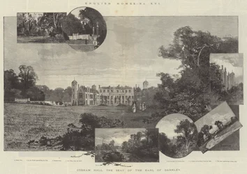 Cobham Hall, la résidence du comte de Darnley