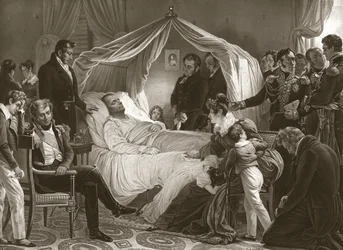 Napoléon sur son lit de mort, 5 mai 1821