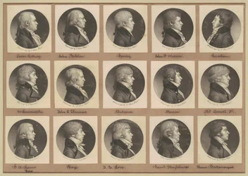 Collection de portraits de Saint-Mémin, Groupe 14