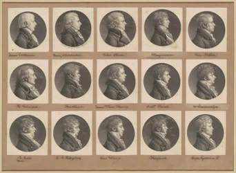 Collection de portraits de Saint-Mémin, Groupe 26