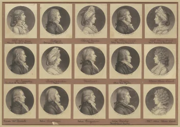 Collection de portraits de Saint-Mémin, Groupe 4