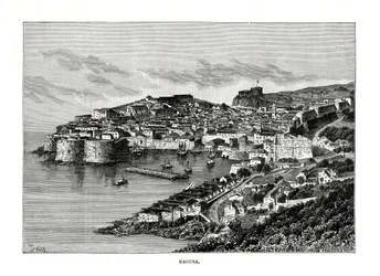 Raguse, Sicile, Italie, 1879