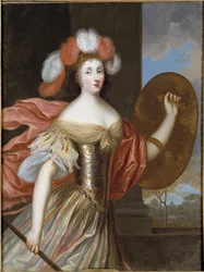 Olympe Mancini, comtesse de Soissons en Athéna - Portrait d
