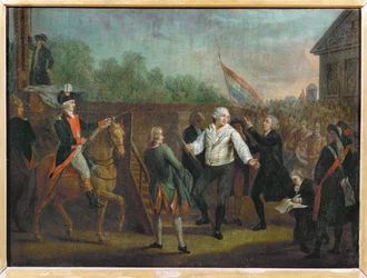 Louis XVI au pied de la guillotine, 21 janvier