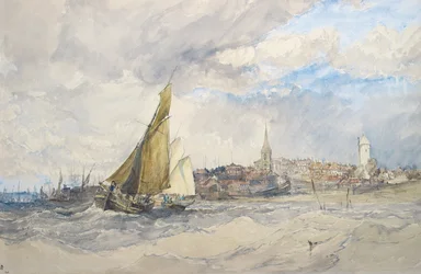 Harwich, depuis la mer
